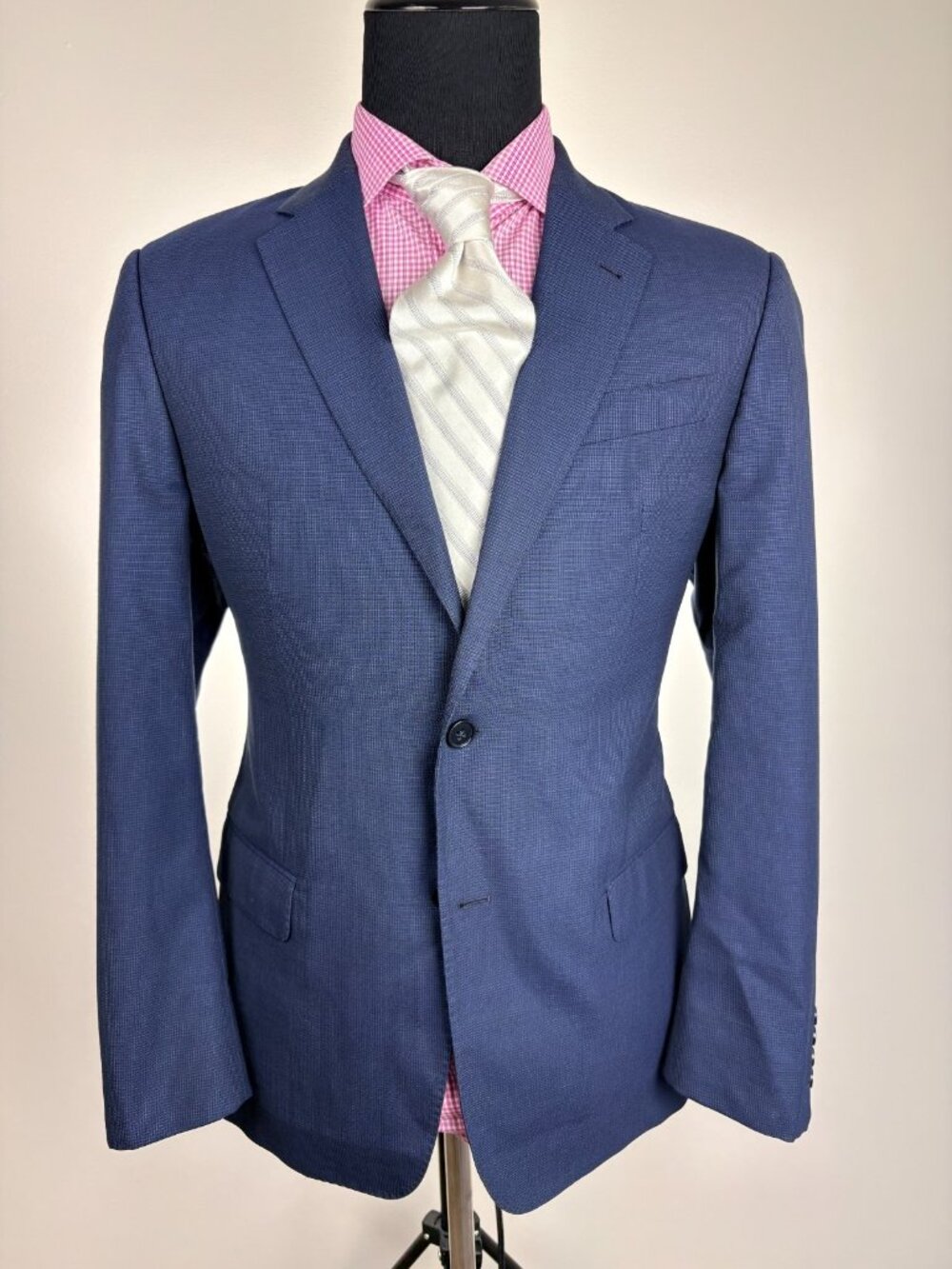 ARMANI Collezioni Modern 2-Button Navy "G Line" Sport Jacket 42 R e52